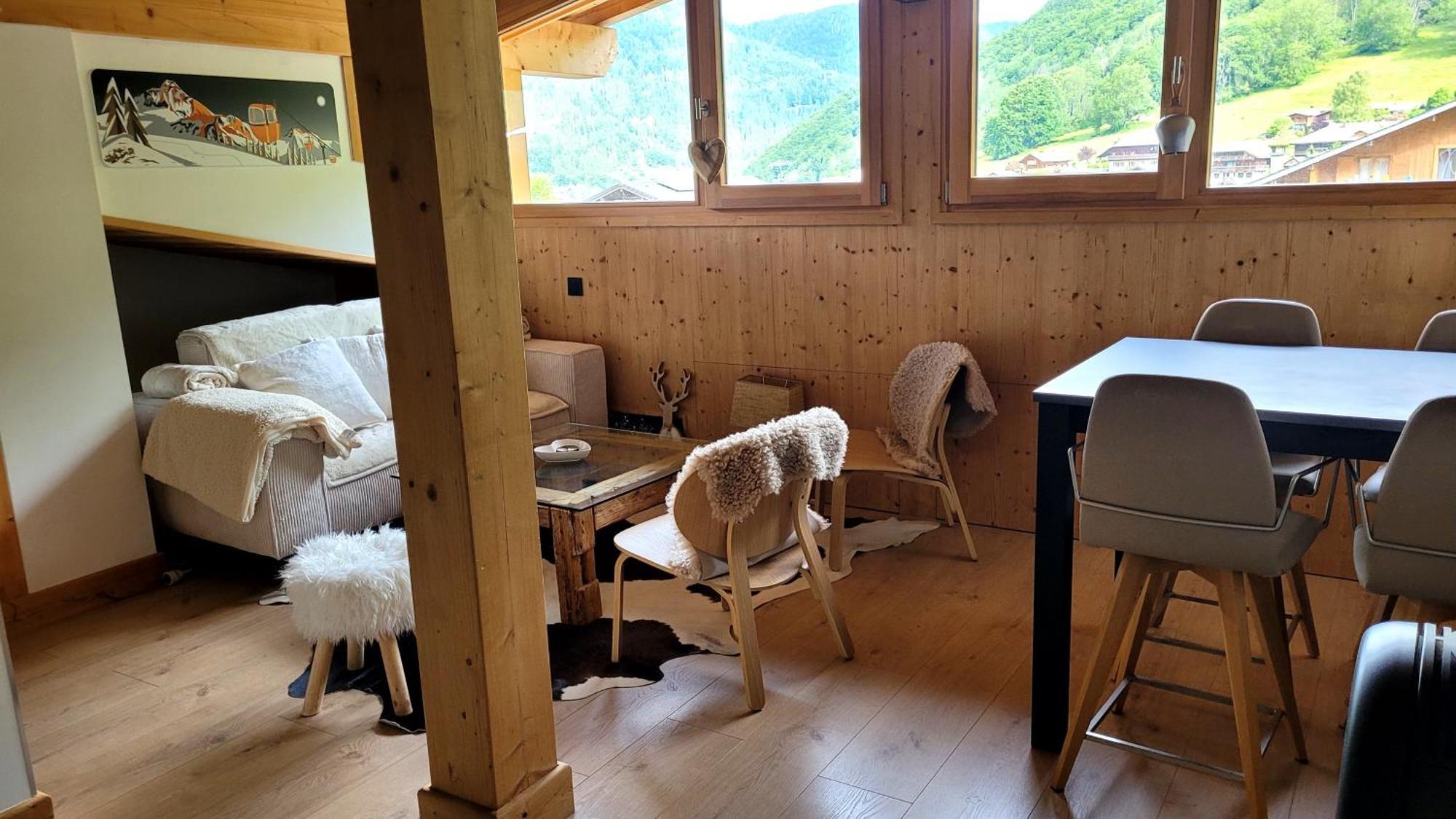 Roof Top Moutain View Direct Access Morzine Avoriaz Montriond Exterior foto